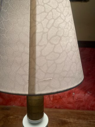 Lampara Vintage de mesa Mid-Century.