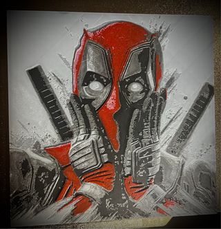 Cuadro deadpool
