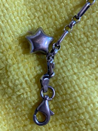 Bracciale vintage argento quattro stelline - four