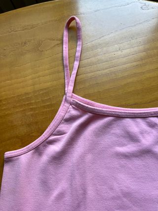 Canottiera rosa shocking microfibra