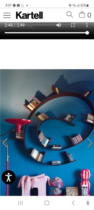 Estantería KARTELL BOOK WORM 