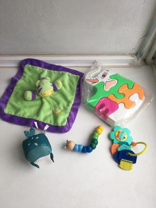 Lote juguetes de bebe