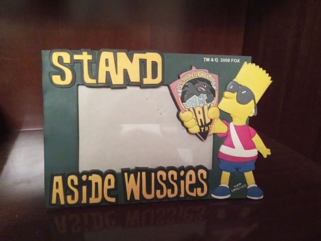 Portafotos de los Simpsons