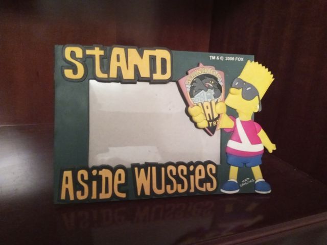 Portafotos de los Simpsons