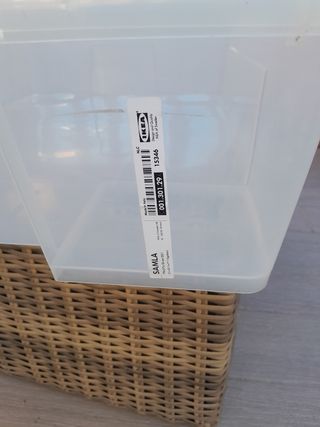 Caja almacenaje samla