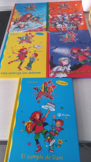 5 libros de Kika Superbruja y Dani 