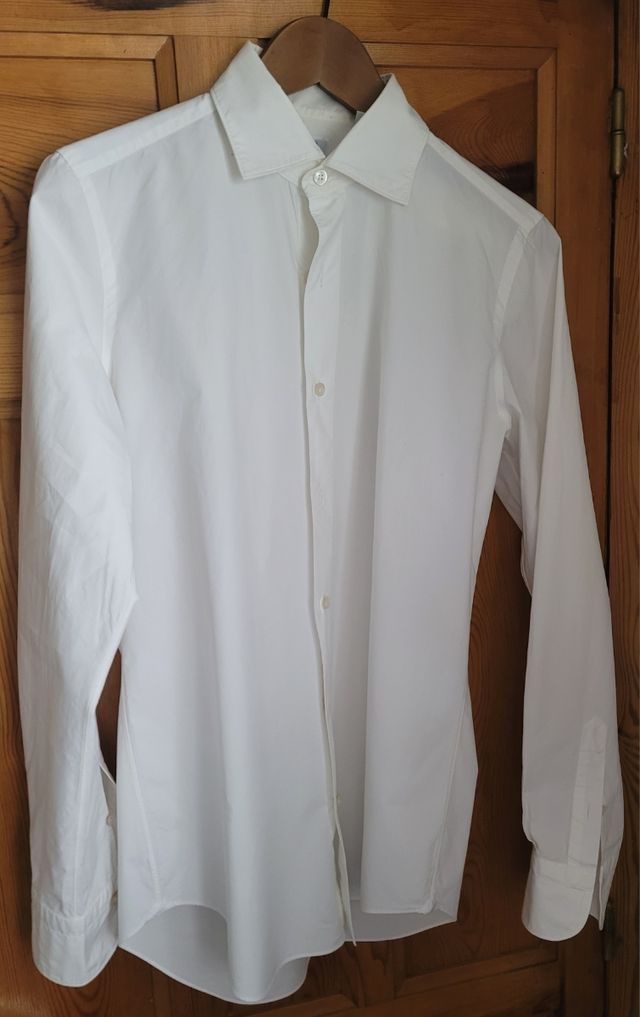 Camisa blanca de Finamore. 15,5/39