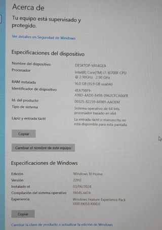 Pc gaming hp omen 25L