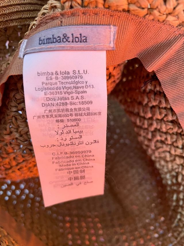 Gorro trenzado bimba y lola