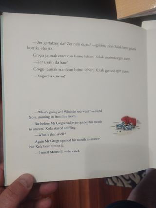 4 CUENTOS EN EUSKARA E INGLES.
