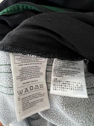 Pantaloni Adidas Nero Verde S Uomo