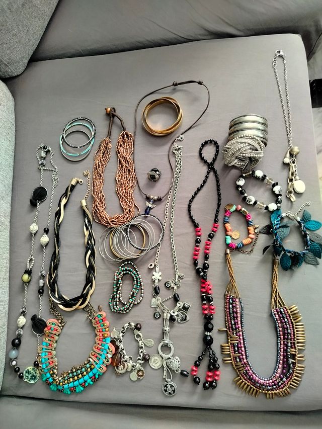 Lote Bisutería Pulsera Pendientes An