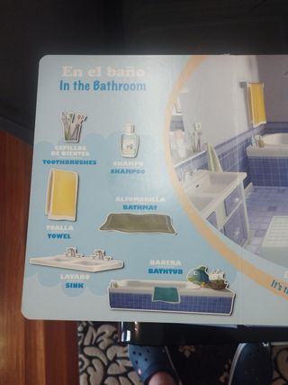 LIBRO INFANTIL EN INGLES Y CASTELLANO