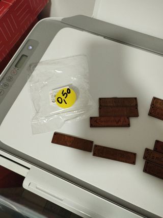 Targhette di legno, scritta HANDMADE