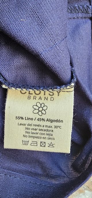 Peto lino nuevo. T.S