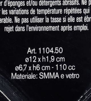 Tazzine da caffè (2 pezzi)