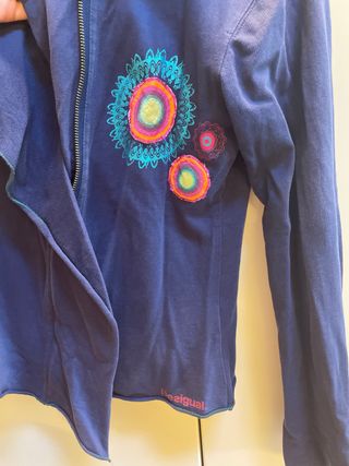 chaqueta desigual niña