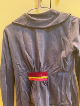 chaqueta desigual niña