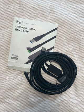 Cable USB a tipo USB tipo C con cargador nuevo