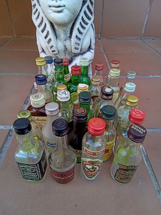 COLLEZIONE DI 30 BOTTIGLIE DI LIQUORI