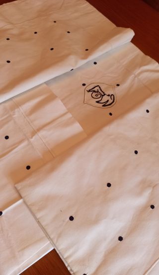 Juego de sabanas antiguas matrimonio Nº87