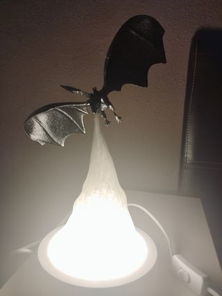 Lampara de mesa dragón. ULTIMA UNIDAD