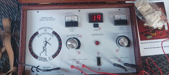 APARATO DE ELECTROTERAPIA U ELECTROESTIMULACION