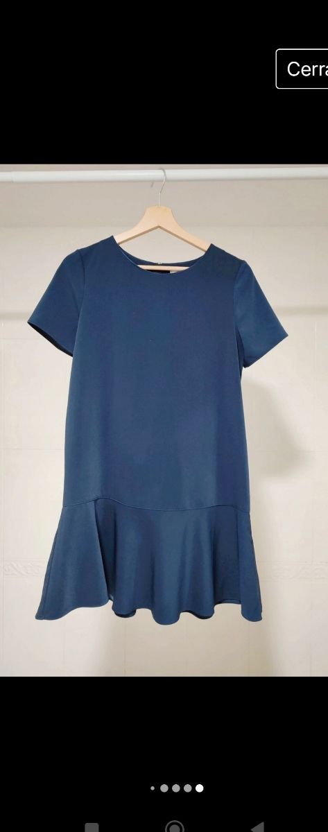 Vestido Mango, azul, S, como nuevo