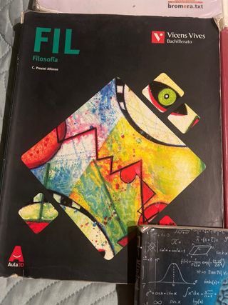 Lote libros primero bachiller