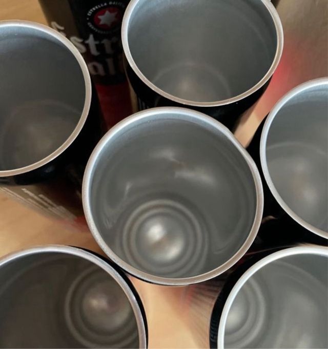 Latas Estrella Galicia