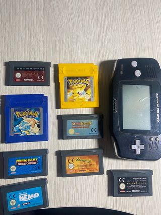 GAME BOY ADVANCE + JUEGOS