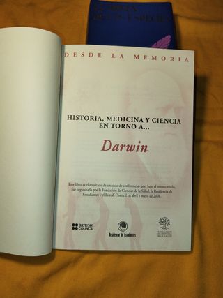 El origen de las especies/ Desde la memoria.