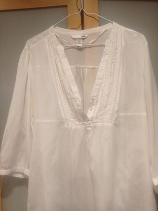 Camisa blanca chica HM talla 44