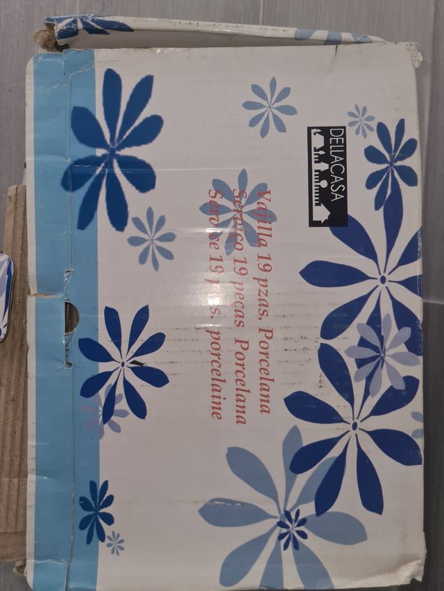 Vajilla de porcelana