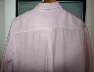 Sobre Camisa rosa Zara denim
