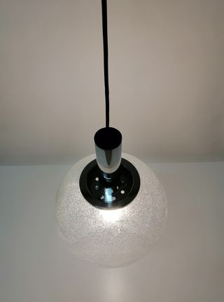 Lampada TARGETTI SANKEY - Globo "Pulegoso" Murano