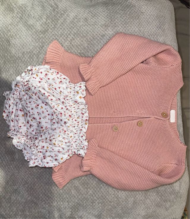 Conjunto ranita y chaqueta