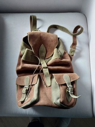 Mochila ante/cuero