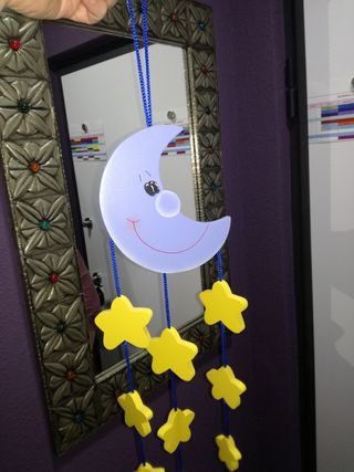 COLGANTE NIÑOS HABITACIÓN casi regalo