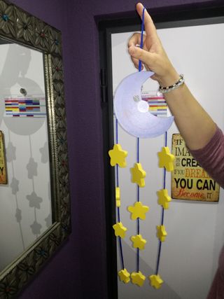 COLGANTE NIÑOS HABITACIÓN casi regalo