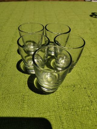Lote vasos de chupitos