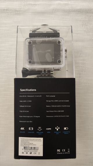 Action camera 4k