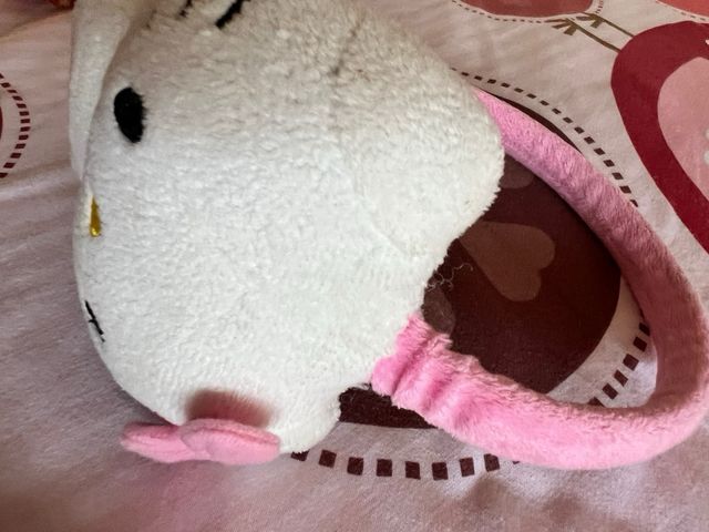 2 orejeras de peluche