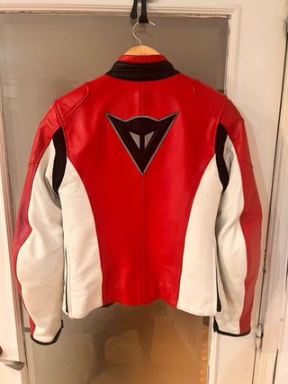 Chaqueta de cuero Dainese moto