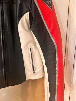 Chaqueta de cuero Dainese moto