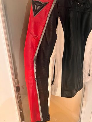 Chaqueta de cuero Dainese moto