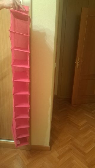 Organizador zapatero rosa