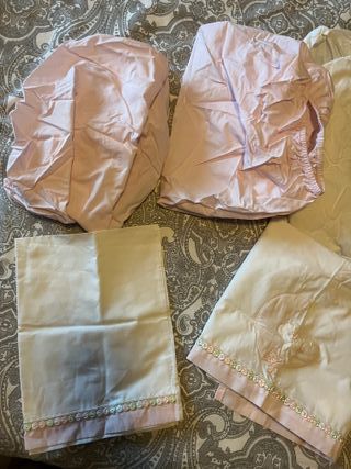 Lote pack ropa capazo mini cuna