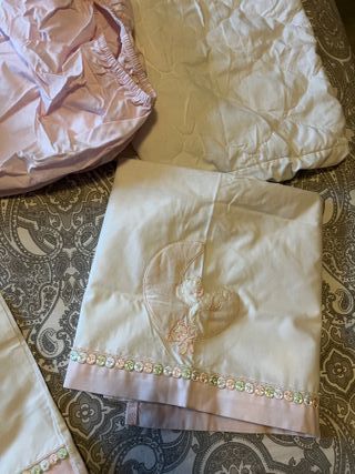 Lote pack ropa capazo mini cuna