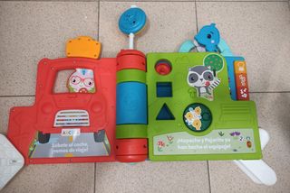 Juguete libro gigante de actividades 12m